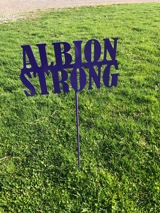 Albion Strong Yard stake