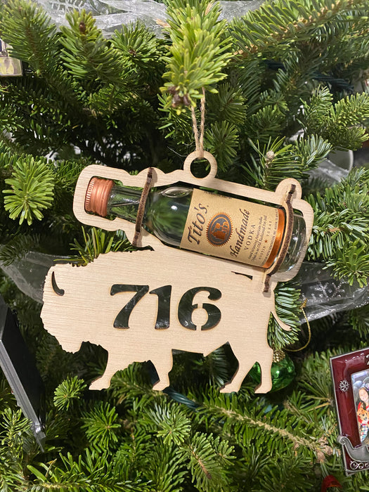 Buffalo 716 cordial ornament holder little bottles of alcohol