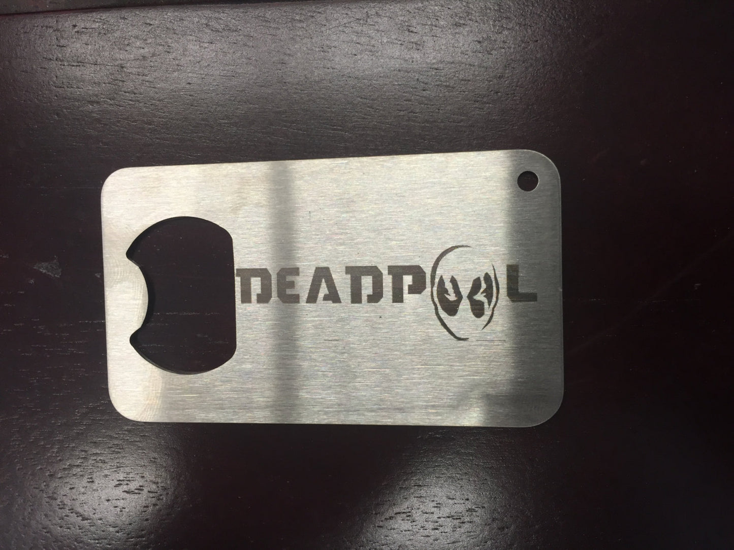 deadpool dead pool Man Card Stainless Steel Made to last also a bottle opener