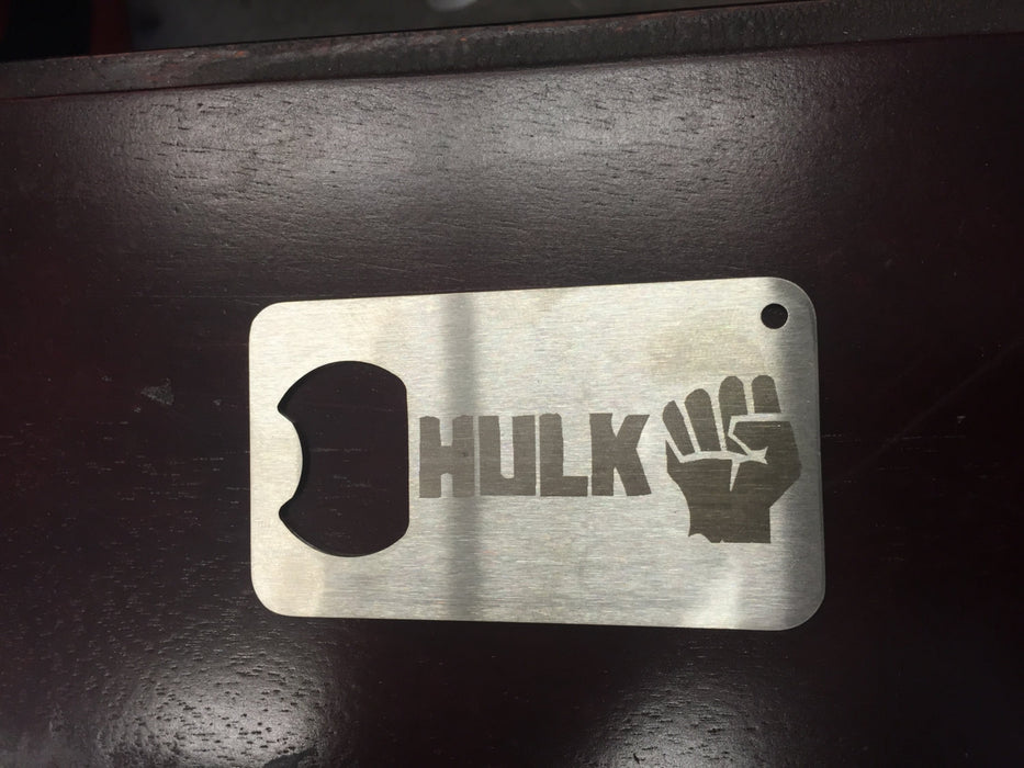 Hulk Avengers  Man Card   FREE SHIPPING Stainless Steel Made to last