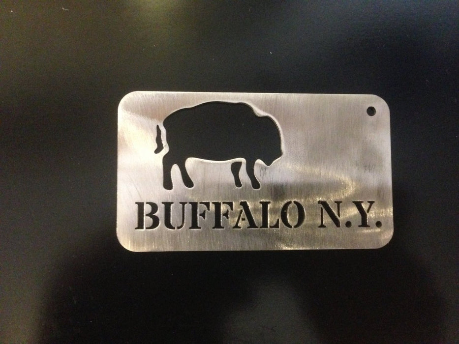 Buffalo New York Card Bottle opener and key chain Buffalo  Stainless Steel Made to last