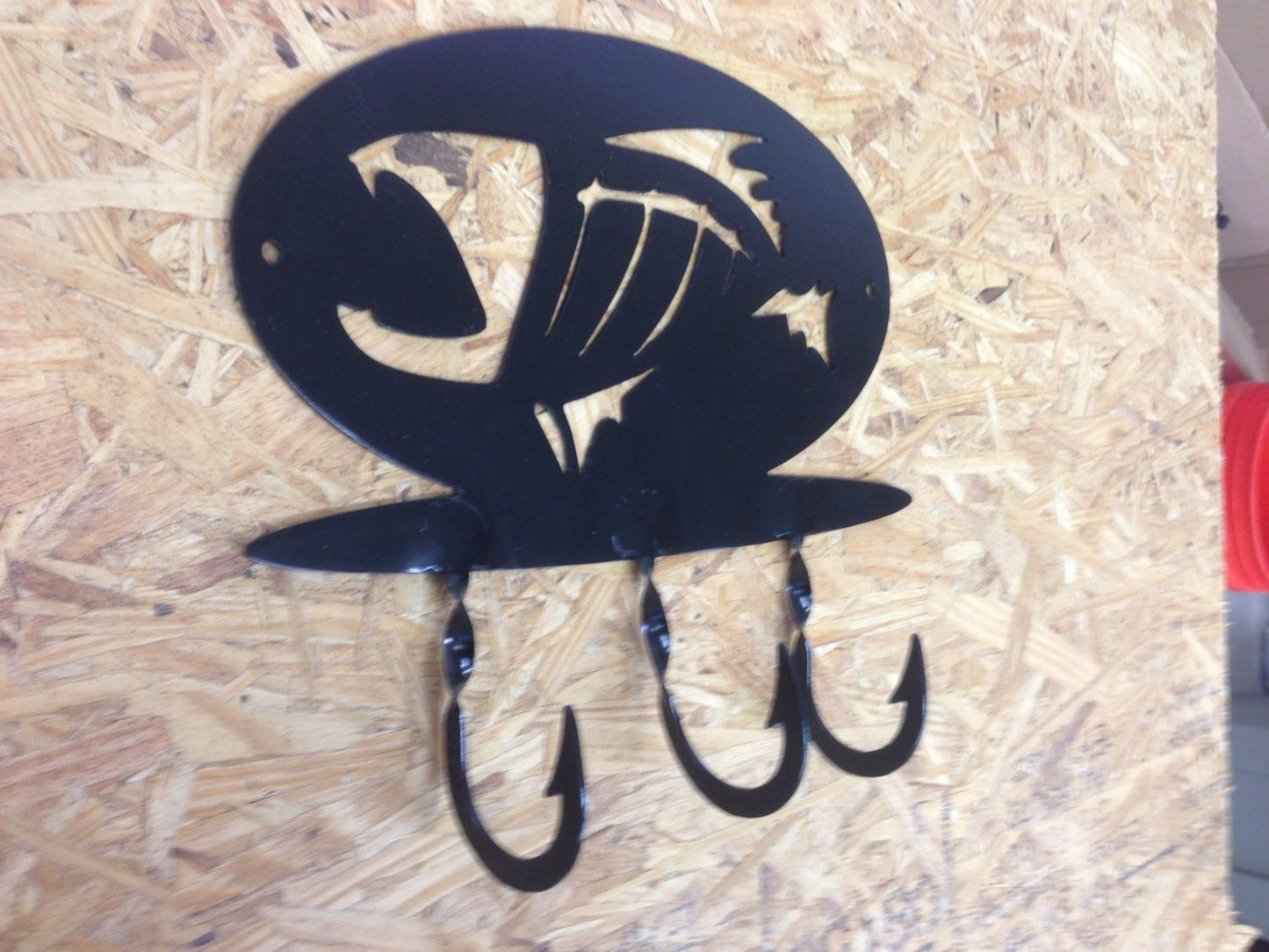 No Fear Fish Coat Rack