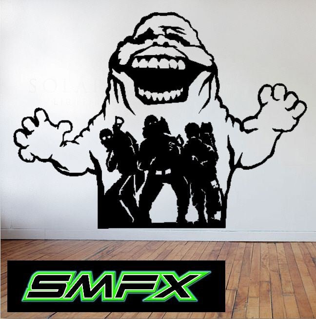 Ghostbusters metal wall art 80's movies