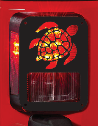 Sea Turtle - saving Jeep Wrangler Tail Light Covers