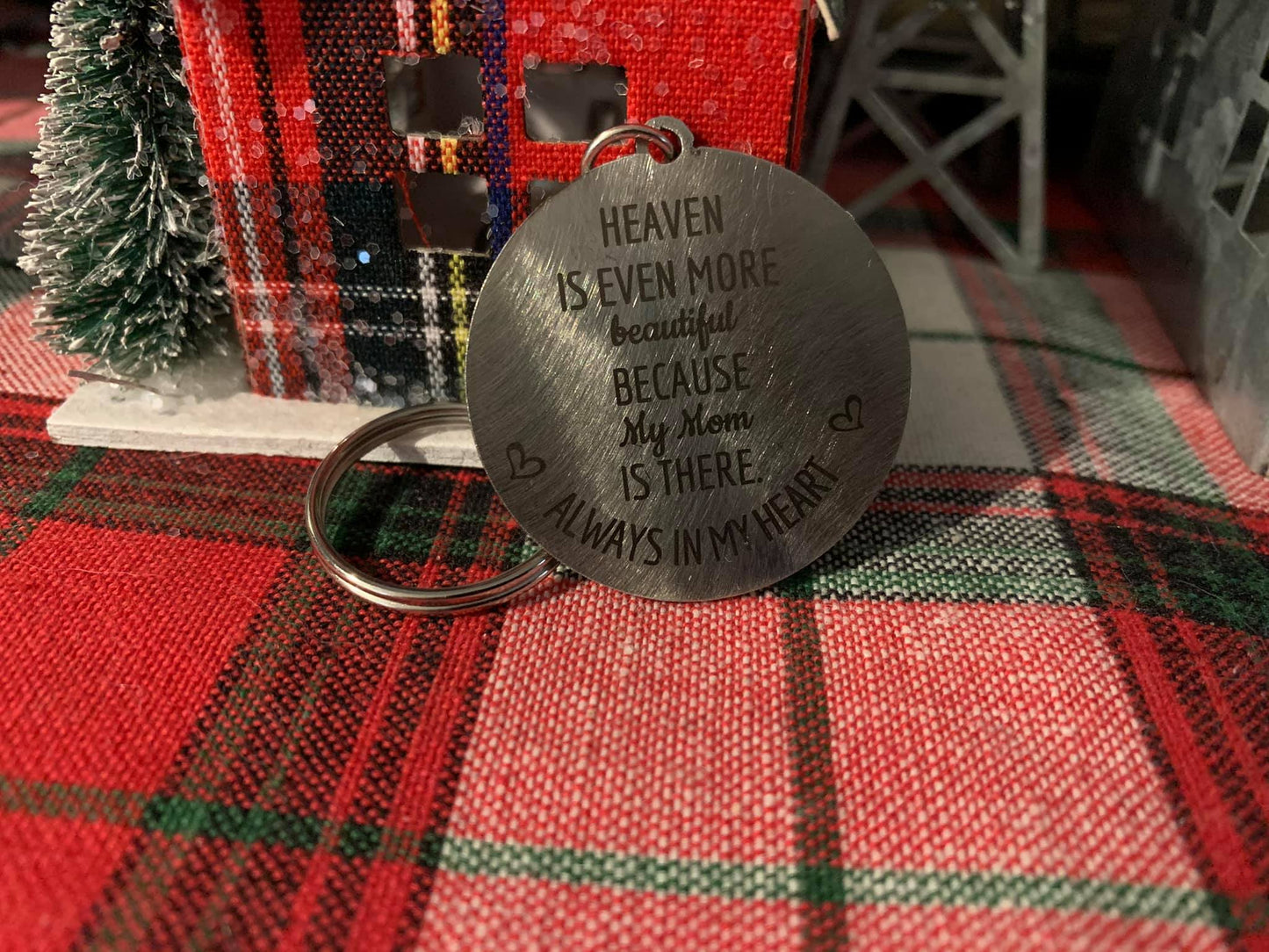 Heaven is Beautiful Key Chain Memorial