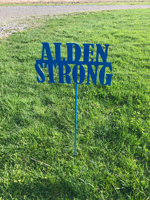 Alden Strong Yard stake