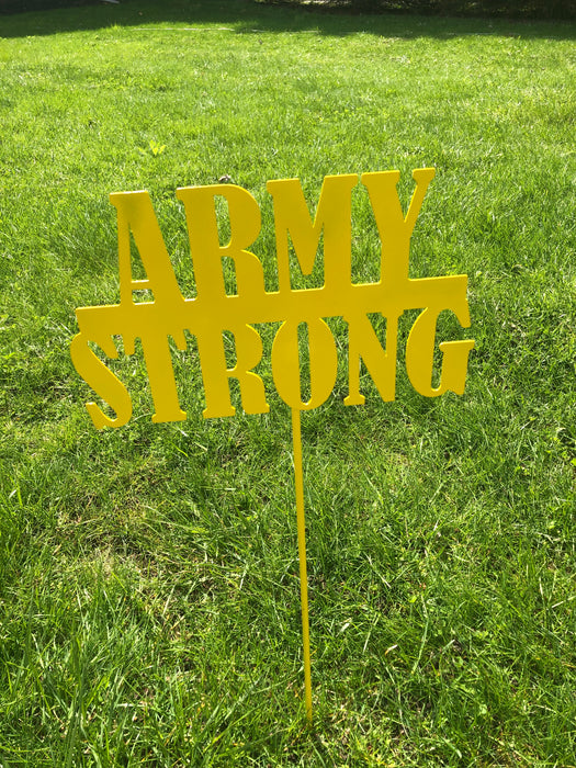 Army Strong Yard stake