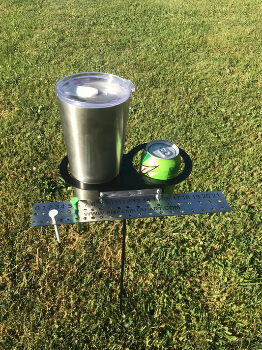 Score keeper drink stand only cornhole corn