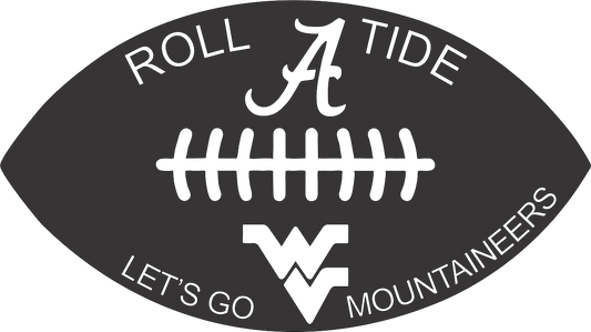 custom football sign