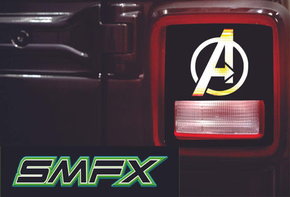 Avengers  tail light cover pair