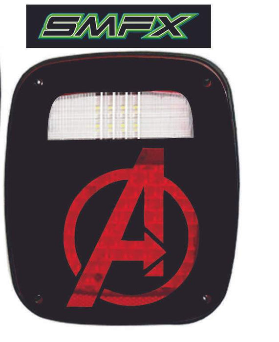 Avengers  tail light cover pair