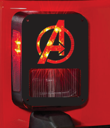 Avengers  tail light cover pair