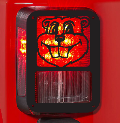 Beaver  tail light cover pair