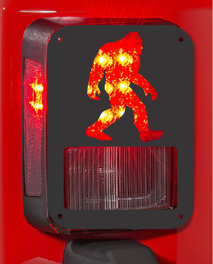 Big foot sasquatch  tail light cover