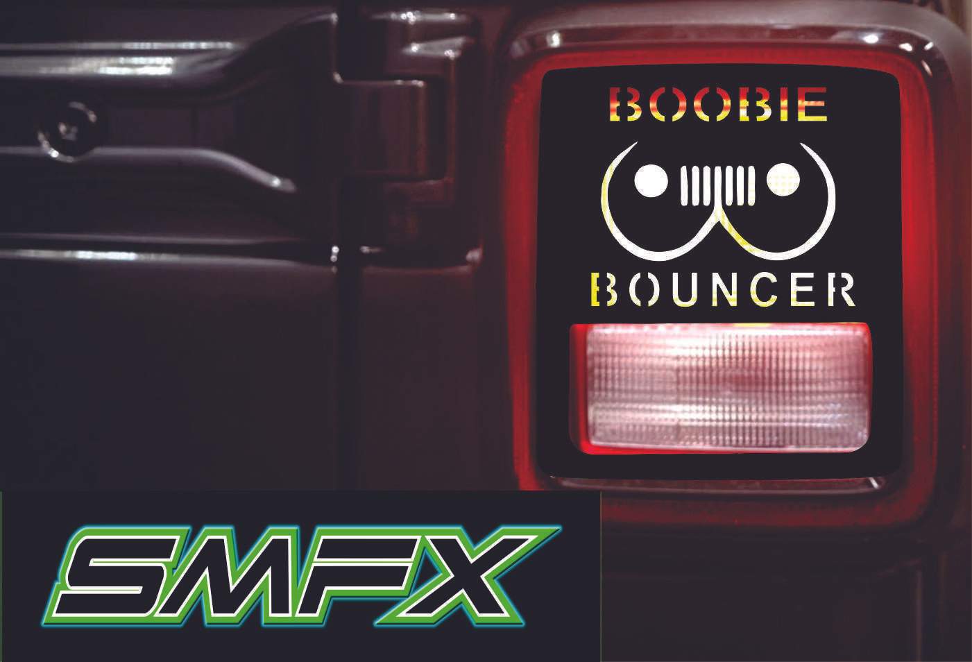 Boobie Bouncer 2 tail light cover