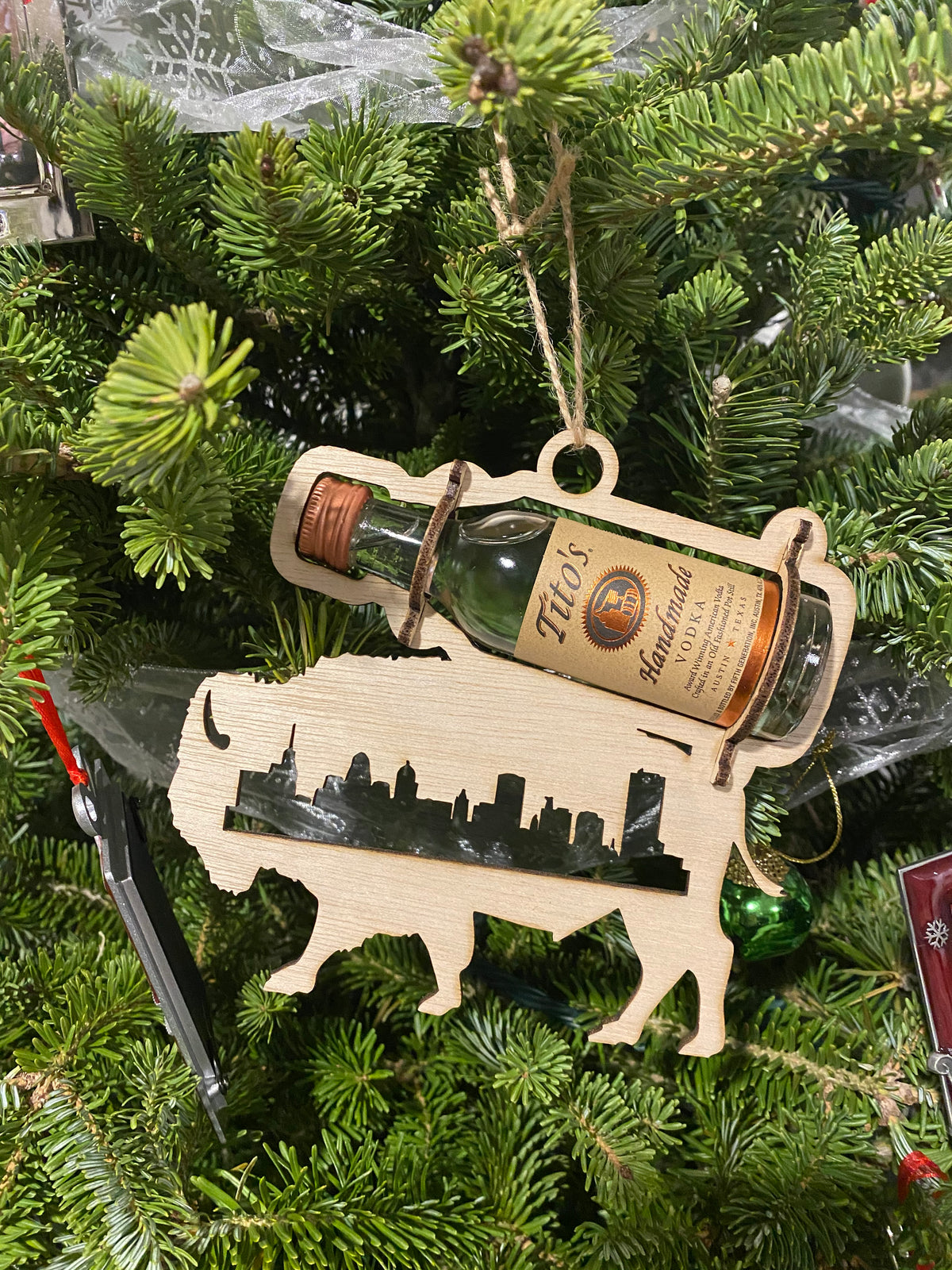 Jack Daniels Bottle Christmas Tree