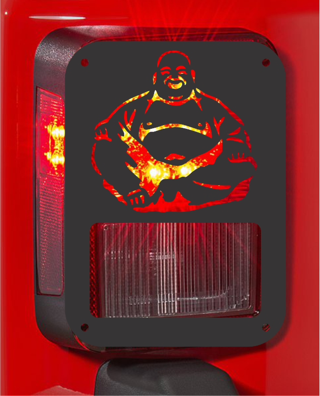 Buddha tail light cover pair