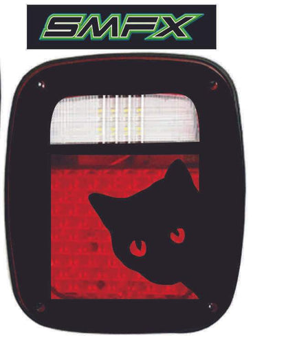 Cat tail light cover pair