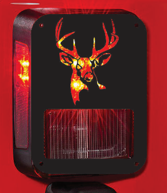 Deer Hunting  tail light cover pair