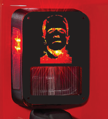 Frankenstein tail light cover pair