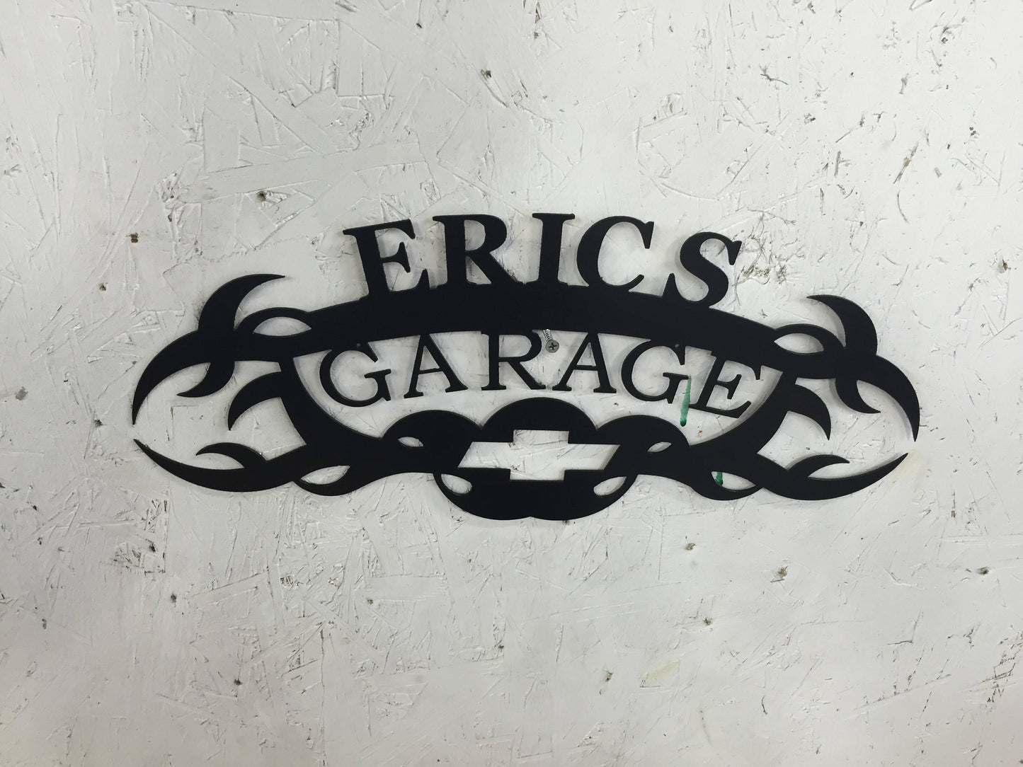 CHEVY GARAGE SIGN