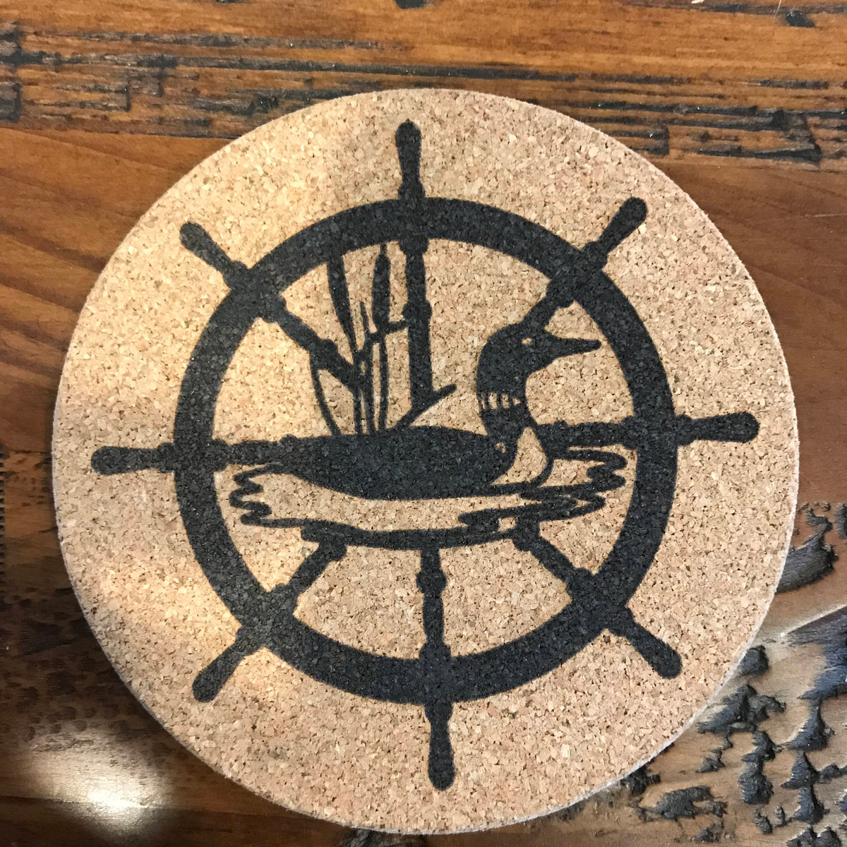 Laser Engraved Cork Coasters –