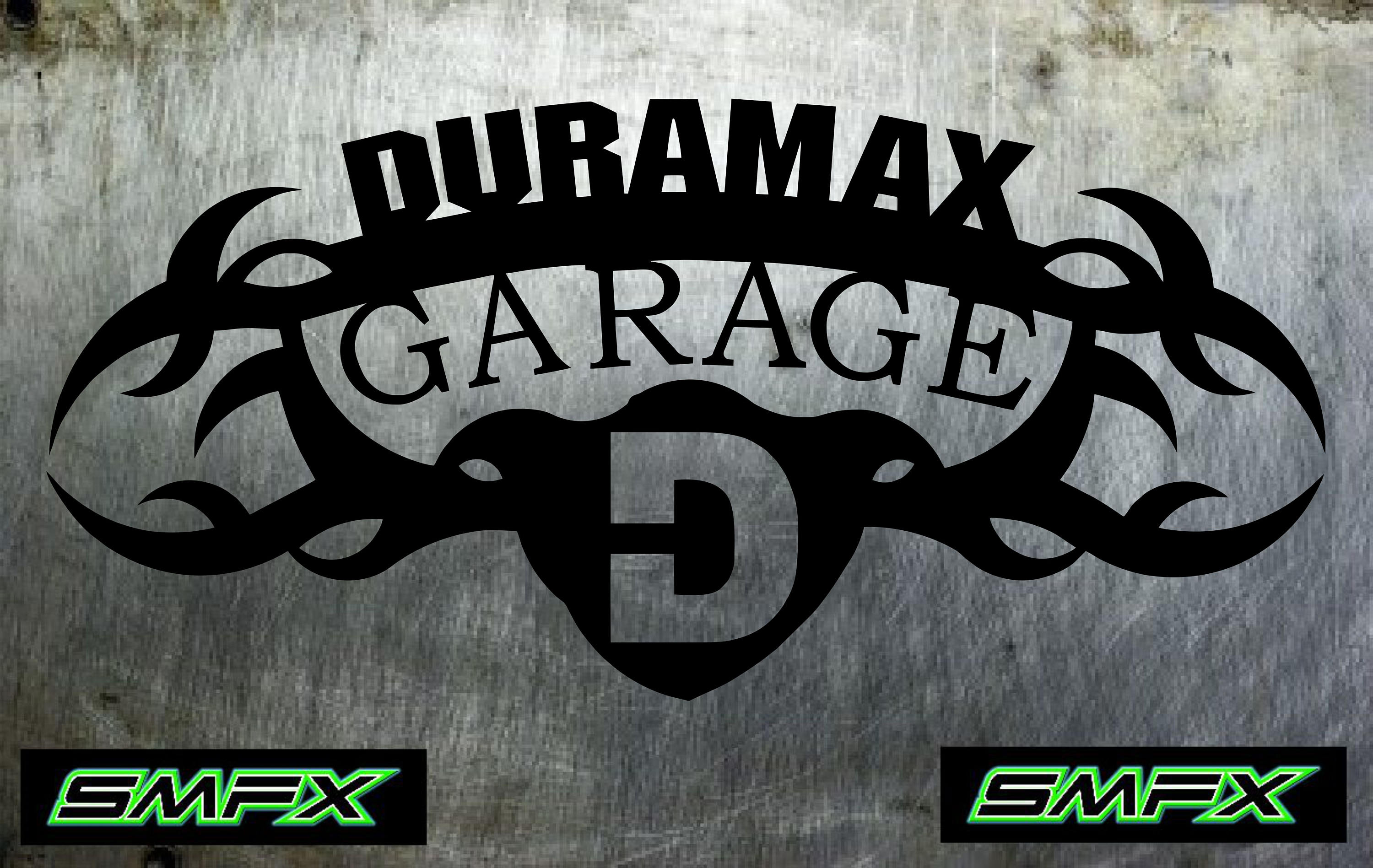 Duramax GARAGE SIGN – SMFX METAL ART