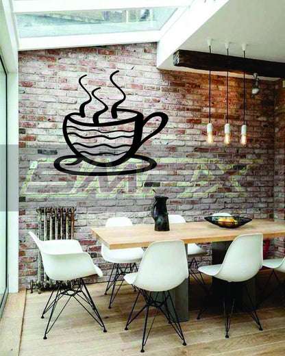 coffee metal sign