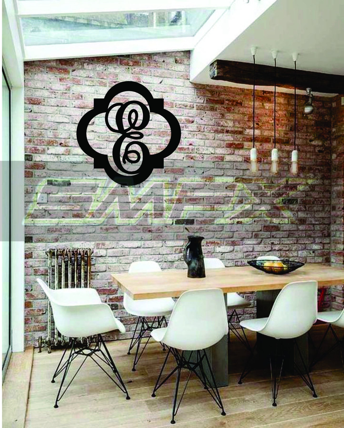 Monogram Wall decore