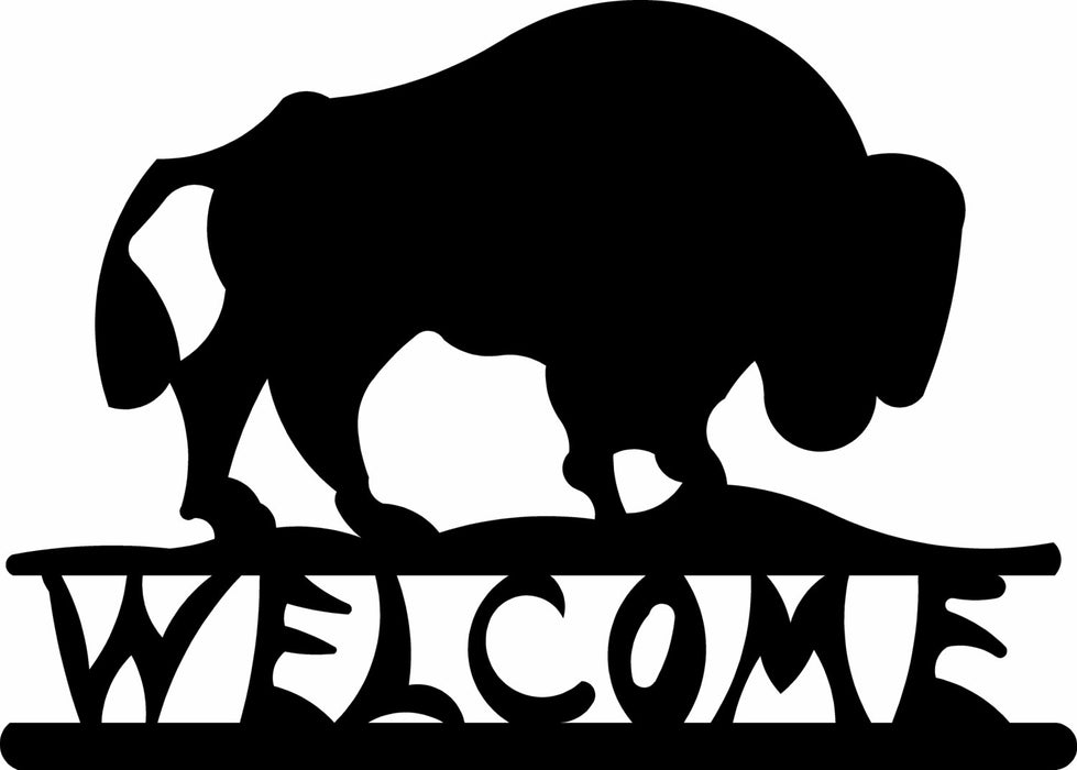 Welcome Bufflao Sign