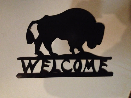 Welcome Bufflao Sign