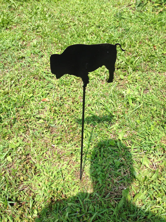 Buffalo Garden Yard Stake garden stake