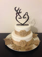 Deer Heart Cake topper