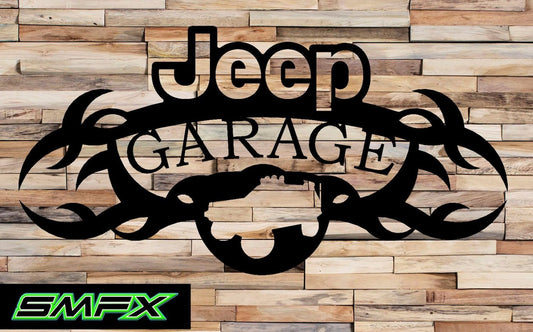 Suv GARAGE SIGN side view