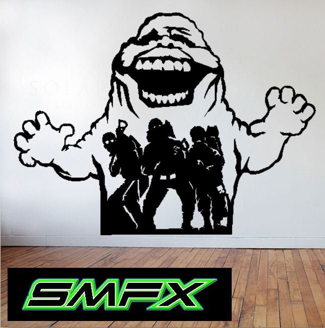 Ghostbusters metal wall art 80's  movies