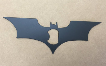 Batman bottle opener powder coated black