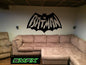 Batman Man cave sign Mancave metal wall art sign