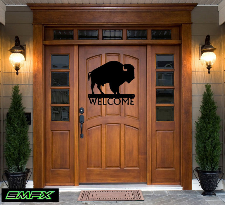 Buffalo Welcome sign