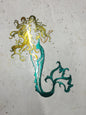 Mermaid Nautical Marine  Metal Wall Art ocean sign