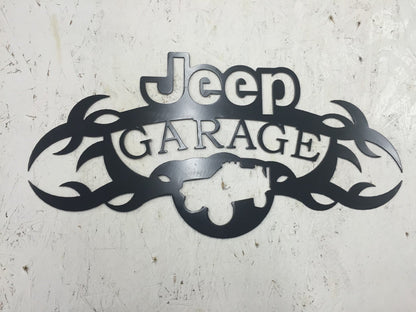 Suv GARAGE SIGN side view
