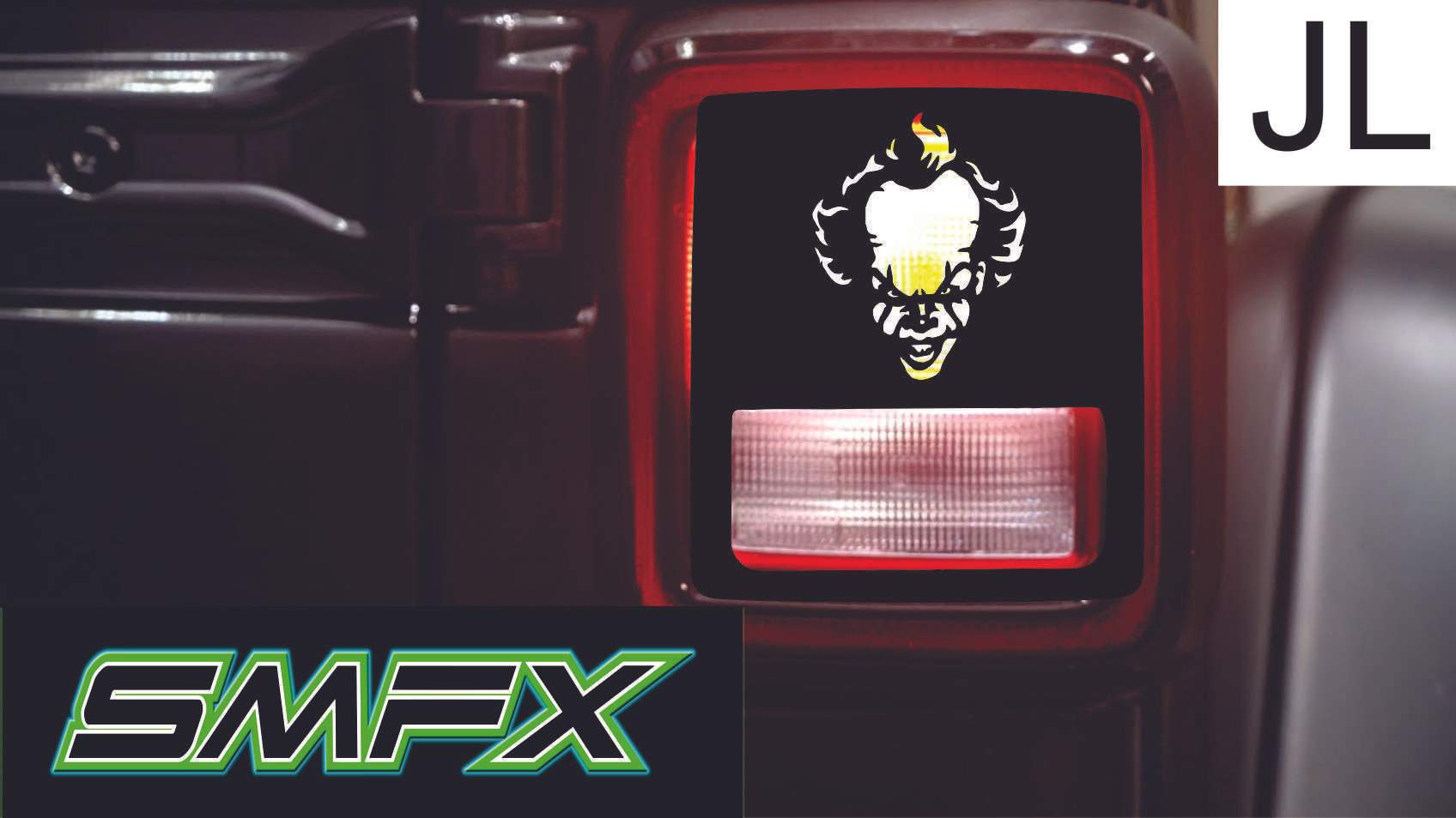 IT Pennywise tail light cover pair – SMFX METAL ART