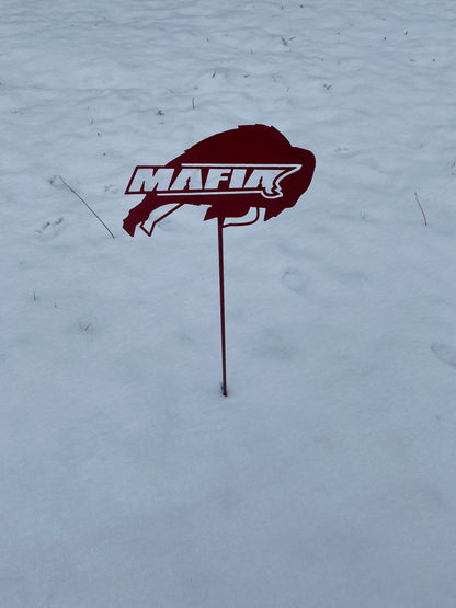 Bills Mafia Yard Stake garden stake