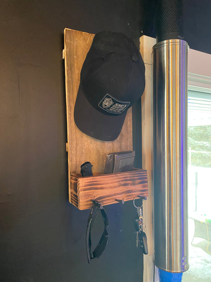 Flag Skull Man Rack Hat rack for the guys American Pride