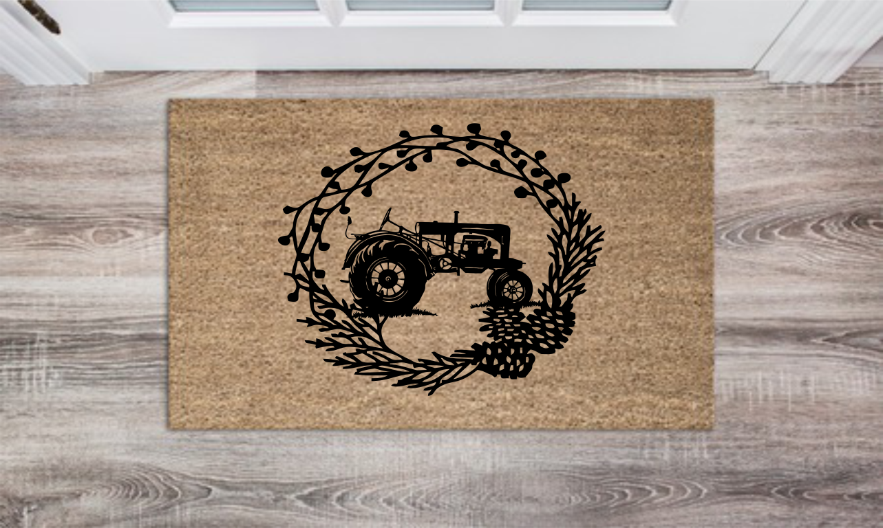 Merry CHristmas Personalized Doormat Custom Doormat Wedding Gift Housewarming Gift Closing Gift Welcome Doormat Front Door Mat Farmhouse Decor