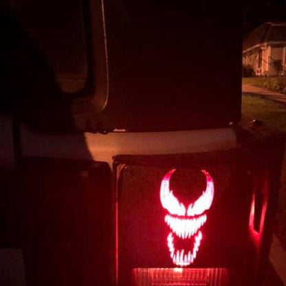 venom tail light cover pair