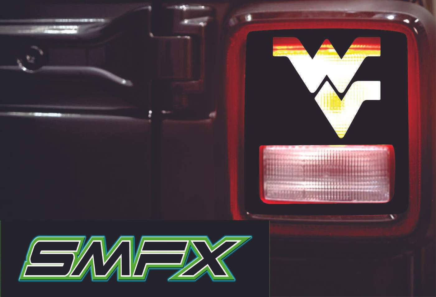 west Virginia tail light cover pair